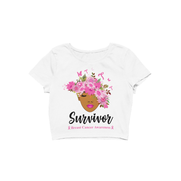 Breast Cancer Survivor-Crop Top