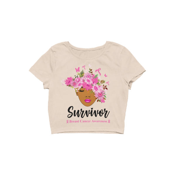 Breast Cancer Survivor-Crop Top