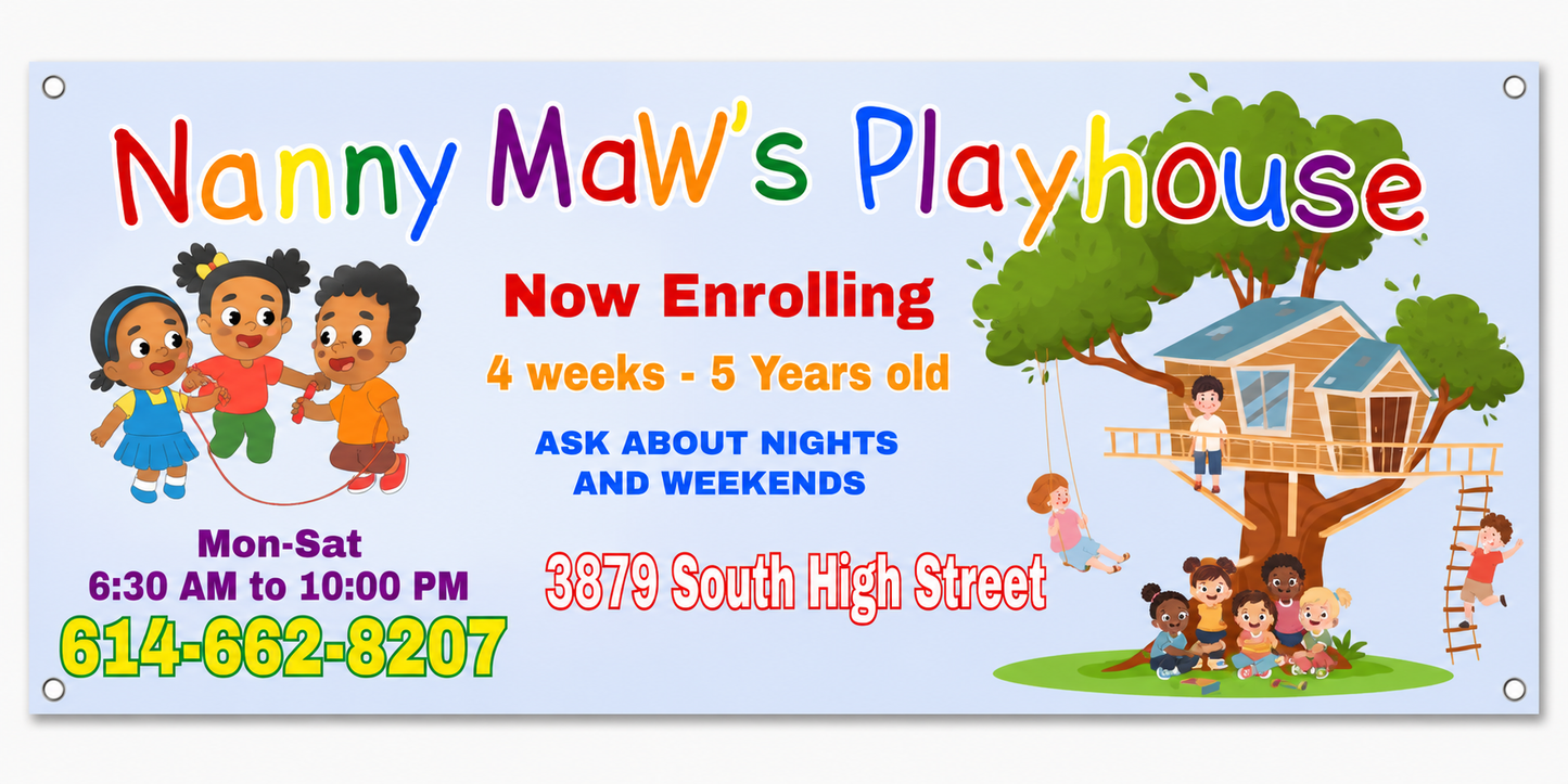 Custom Banners-24"x48"
